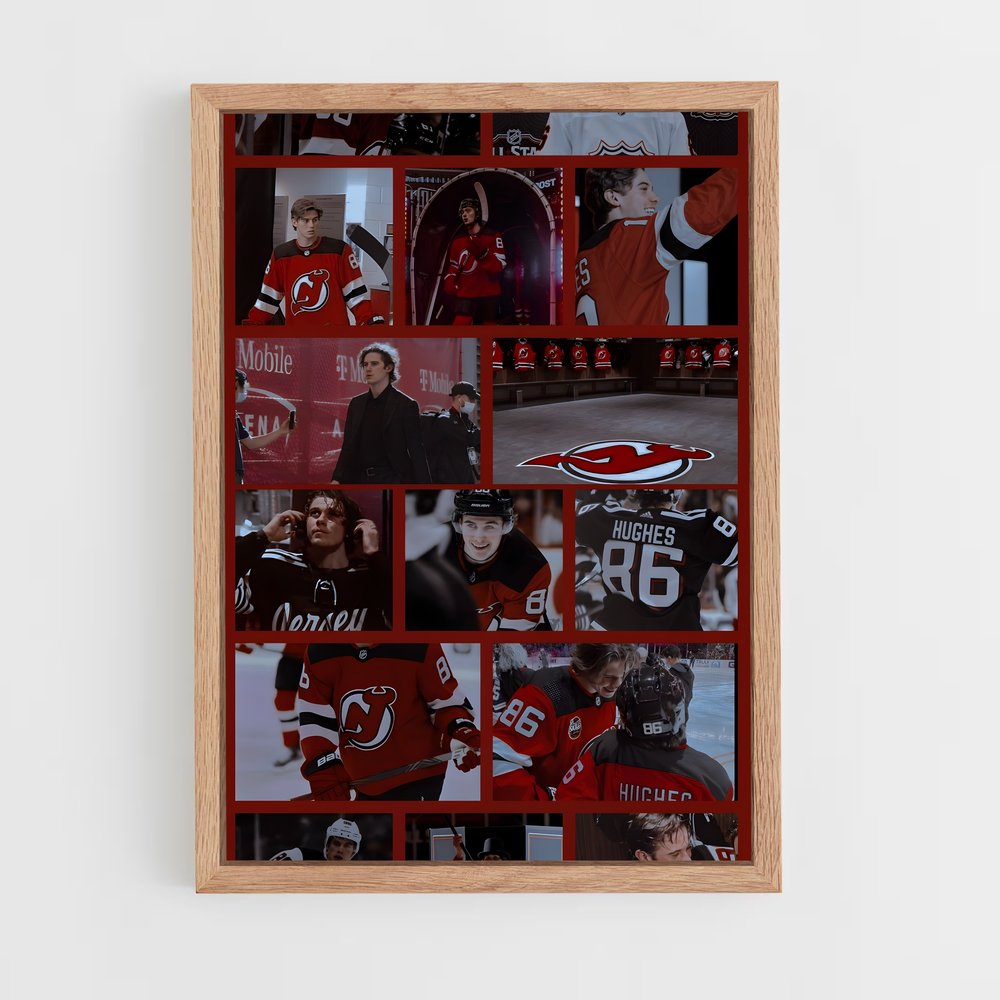 Poster Esprit diabolique – affiche Hockey sur glace (vue 4)